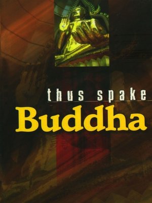 cover image of Thus Spake Buddha